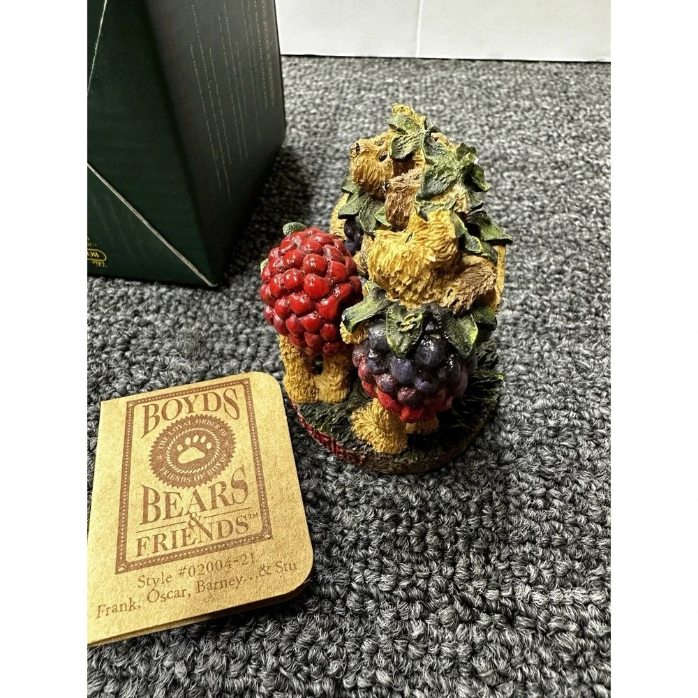 Boyds Bears & Friends: Ada Mae... Cherries Jubilee - 22723 POG Bowl of Cherries